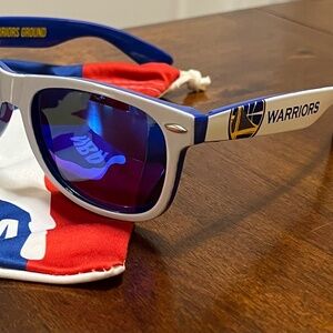 Society43 Golden State Warriors NBA Unisex Sunglasses - White